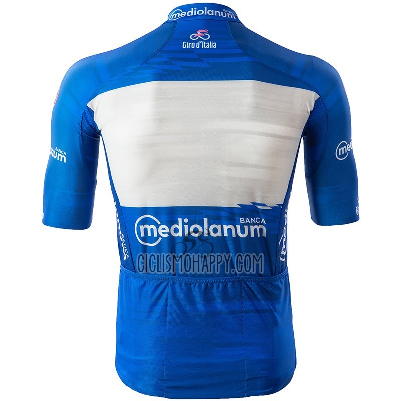 Giro d'Italia Cycling Jersey Bib Short 2023 Men Short Sleeve Blue